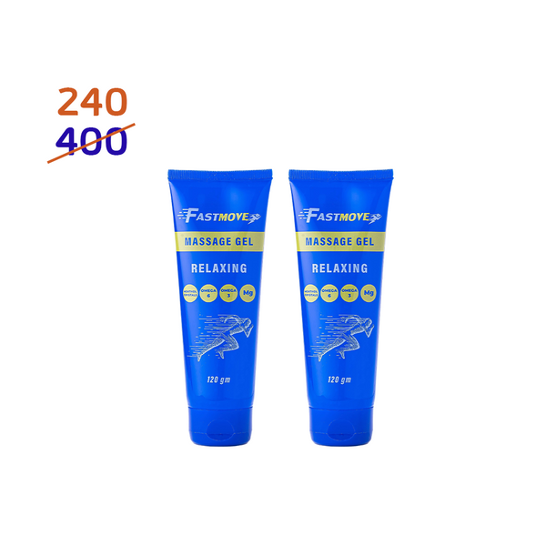 fastmove massage gel 120gm X 2