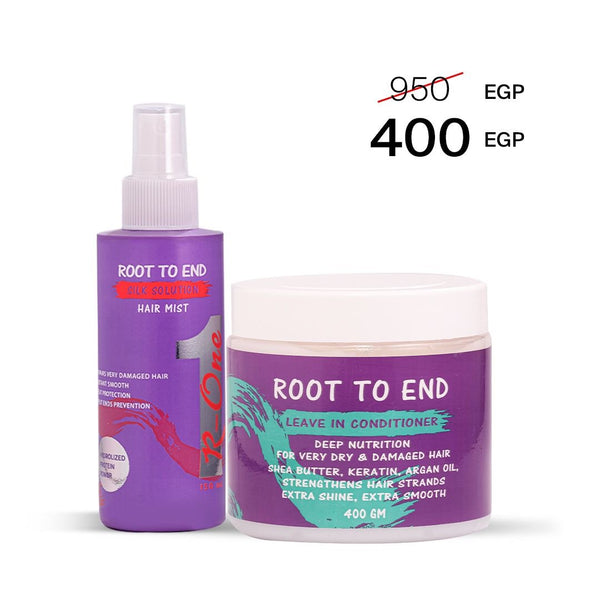 Frizz-Free Essentials Duo (Leave-In + R1)