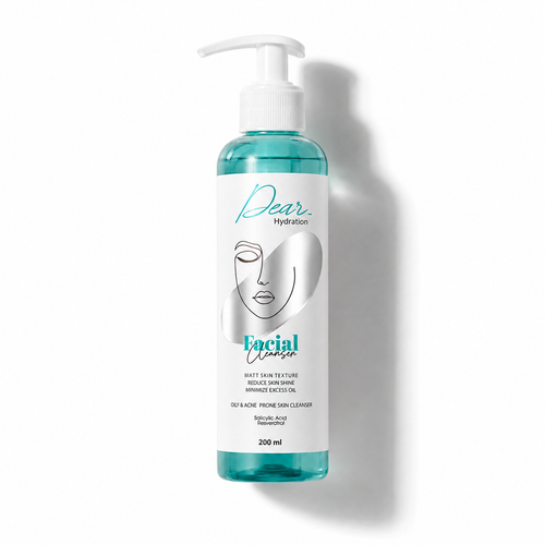Dear Skin – Facial Cleanser for Oily & Acne-Prone Skin – 200ml