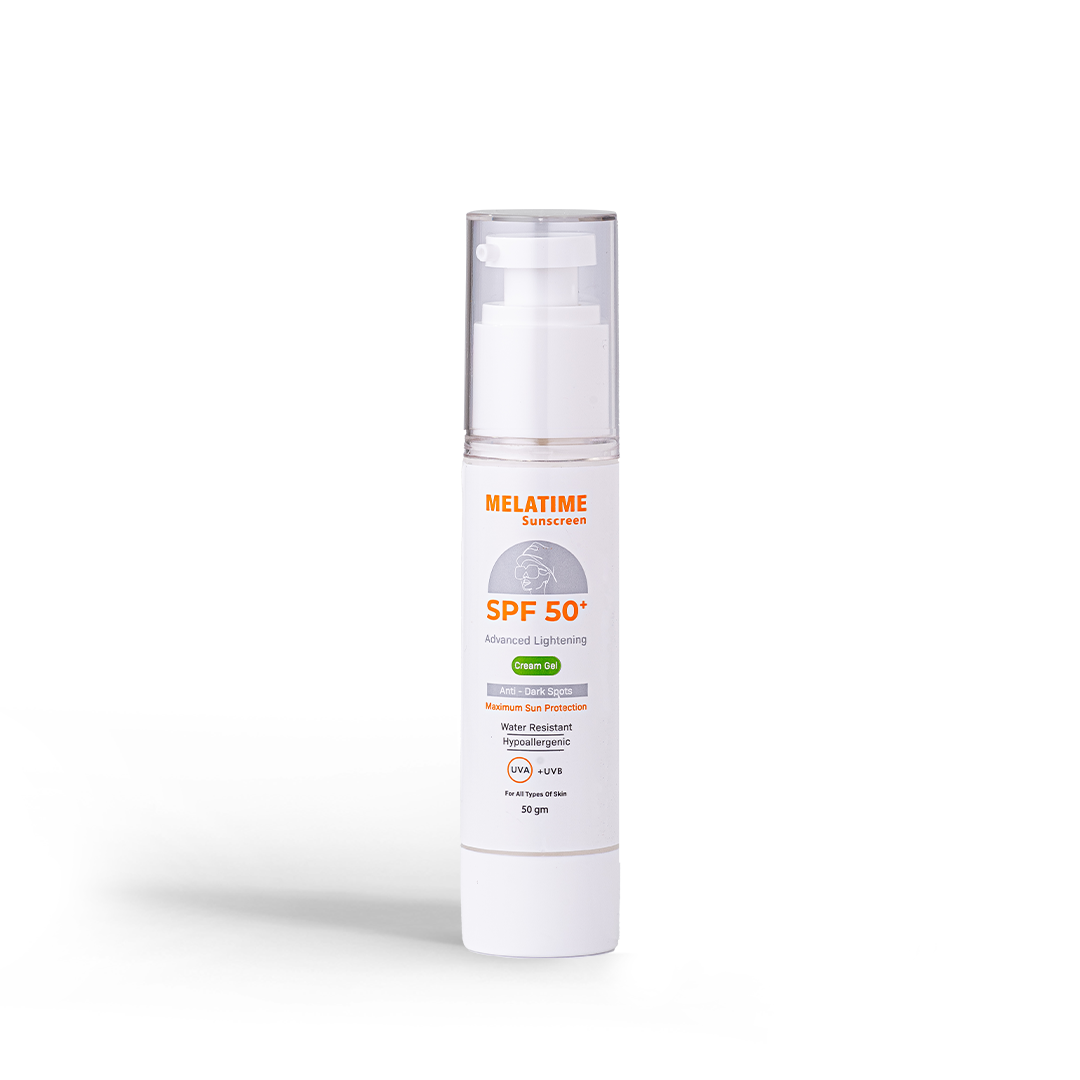 Melatime sunscreen SPF 50+ (Advanced Lightening formula )