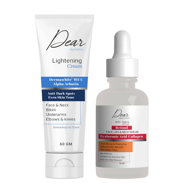 Dear Anti-Aging serum 30 ML+DEAR LIGHTENING CREAM