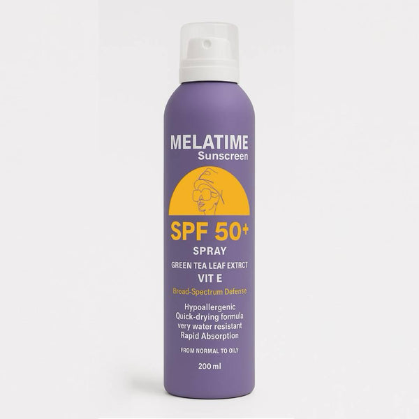Melatime sunscreen SPF 50+ (SPRAY)