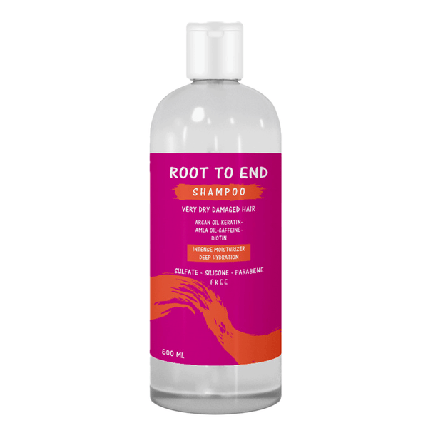 Root To End Shampoo for Dry & Damaged Hair 500ML